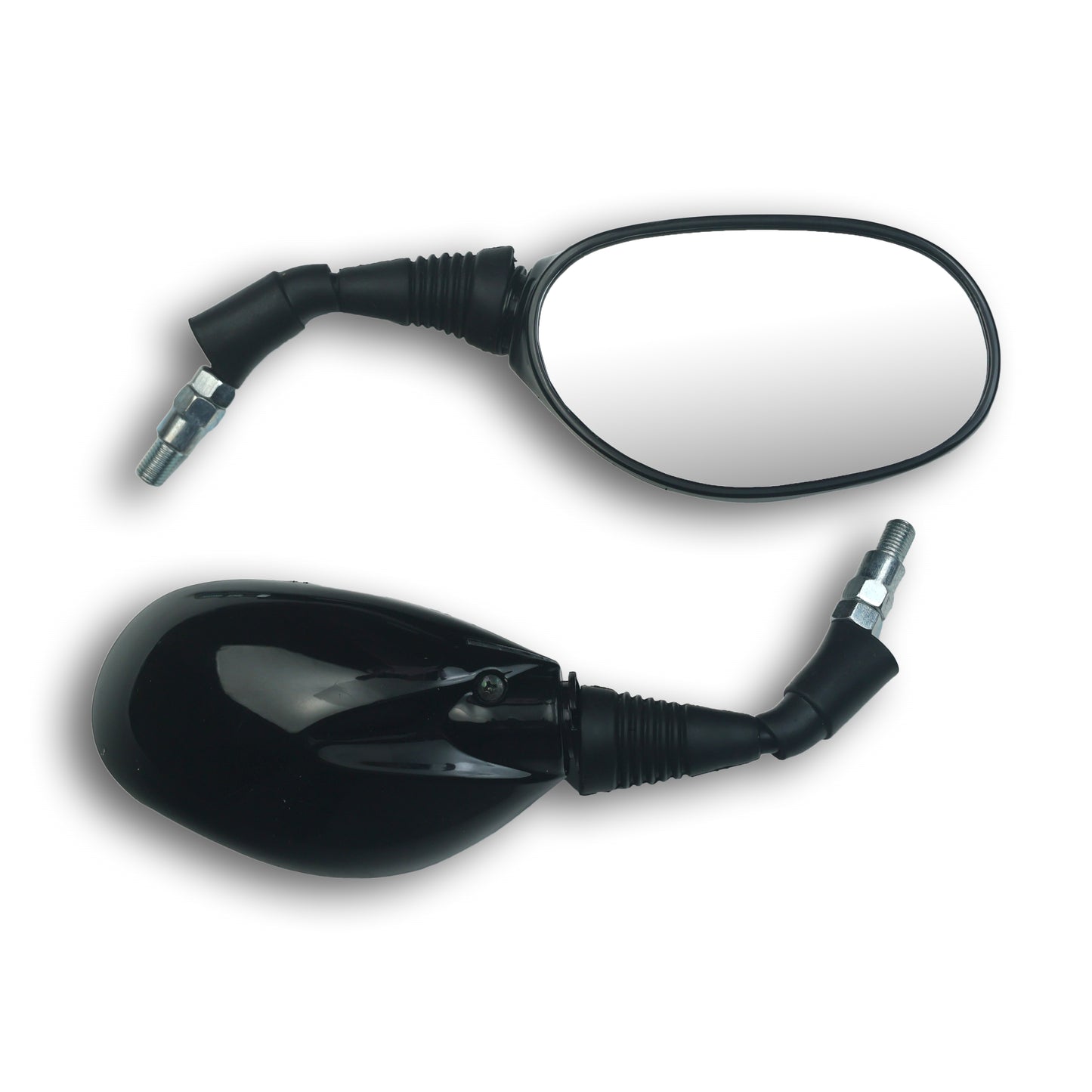 Varroc Shatter Proof Rear View Mirror For HiroPASSION PRO Splendor PRO Left Hand BLACK (Pack of 1) - REVM-PPRO-255L