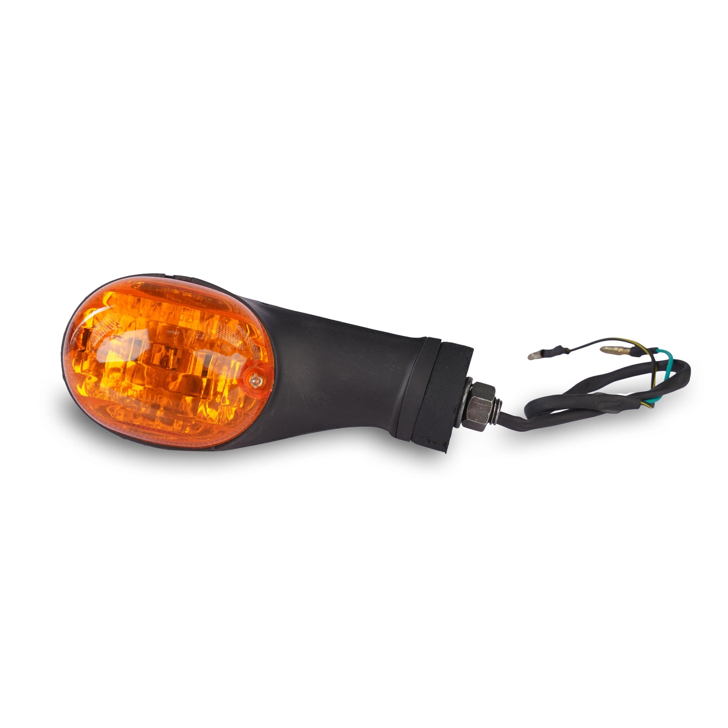 Front LH & Rear RH Indicator for C 100 Bike, Amber Color - BLKR-CT10-BJ53