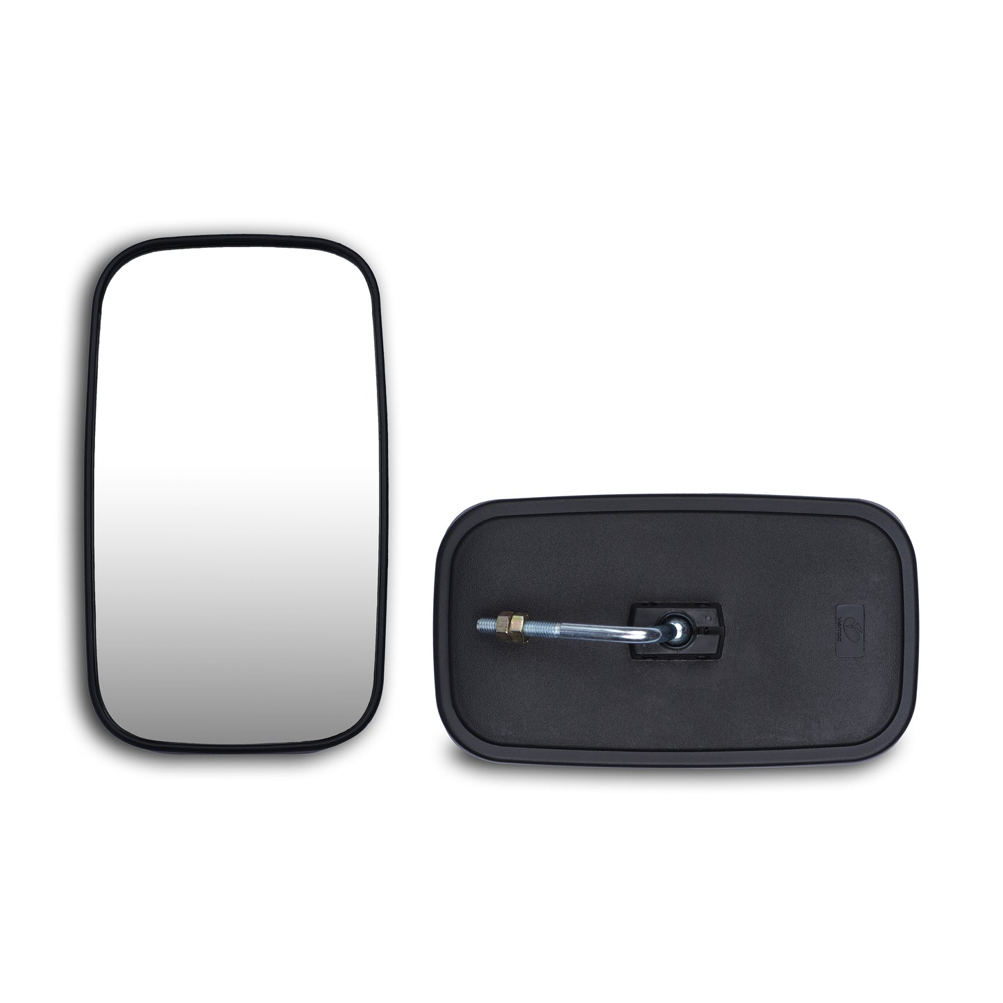 Varroc Shatter Proof Rear View Mirror For AUTO APE/ATUL UNVR W ROD Model (Pack of 1) - REVM-AUTO24-240LR
