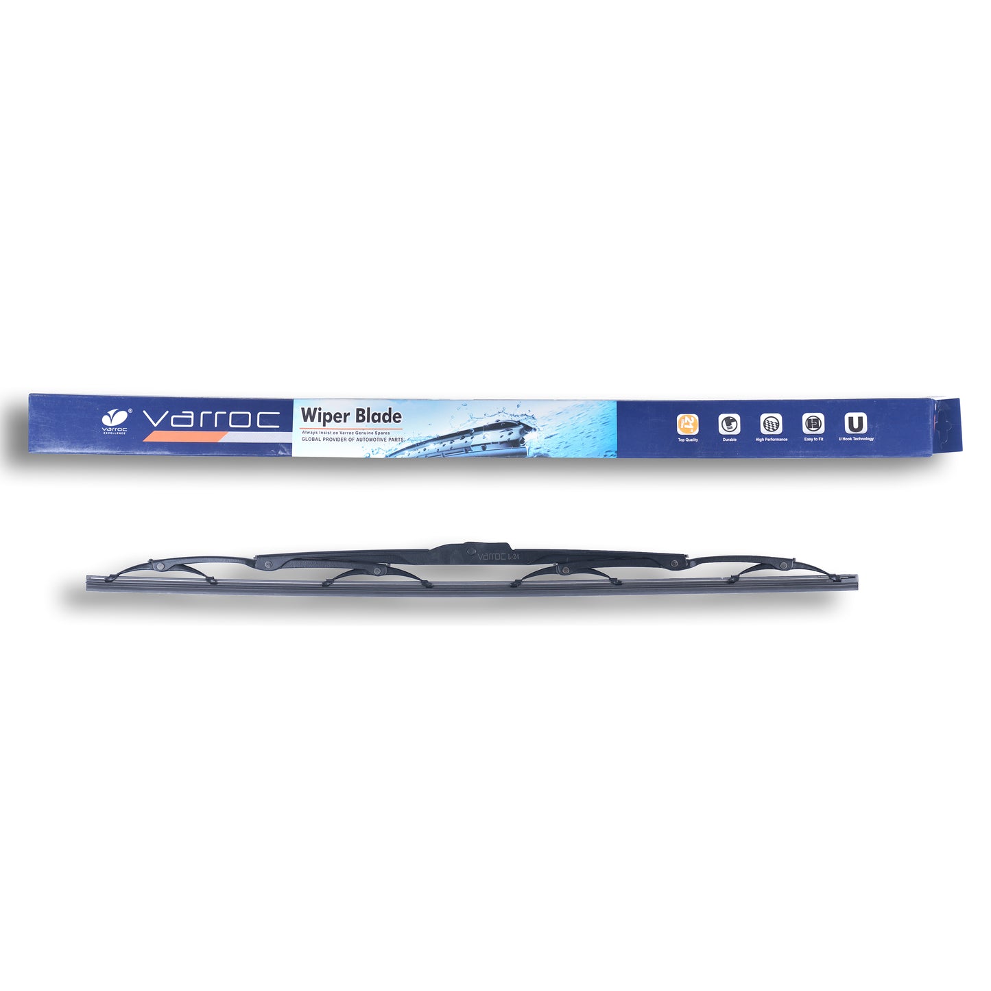 Wiper Blade, 9 mm U Hook, 533 mm/21 inches, Passenger & Driver Side -WIPB-UNIV-UH21