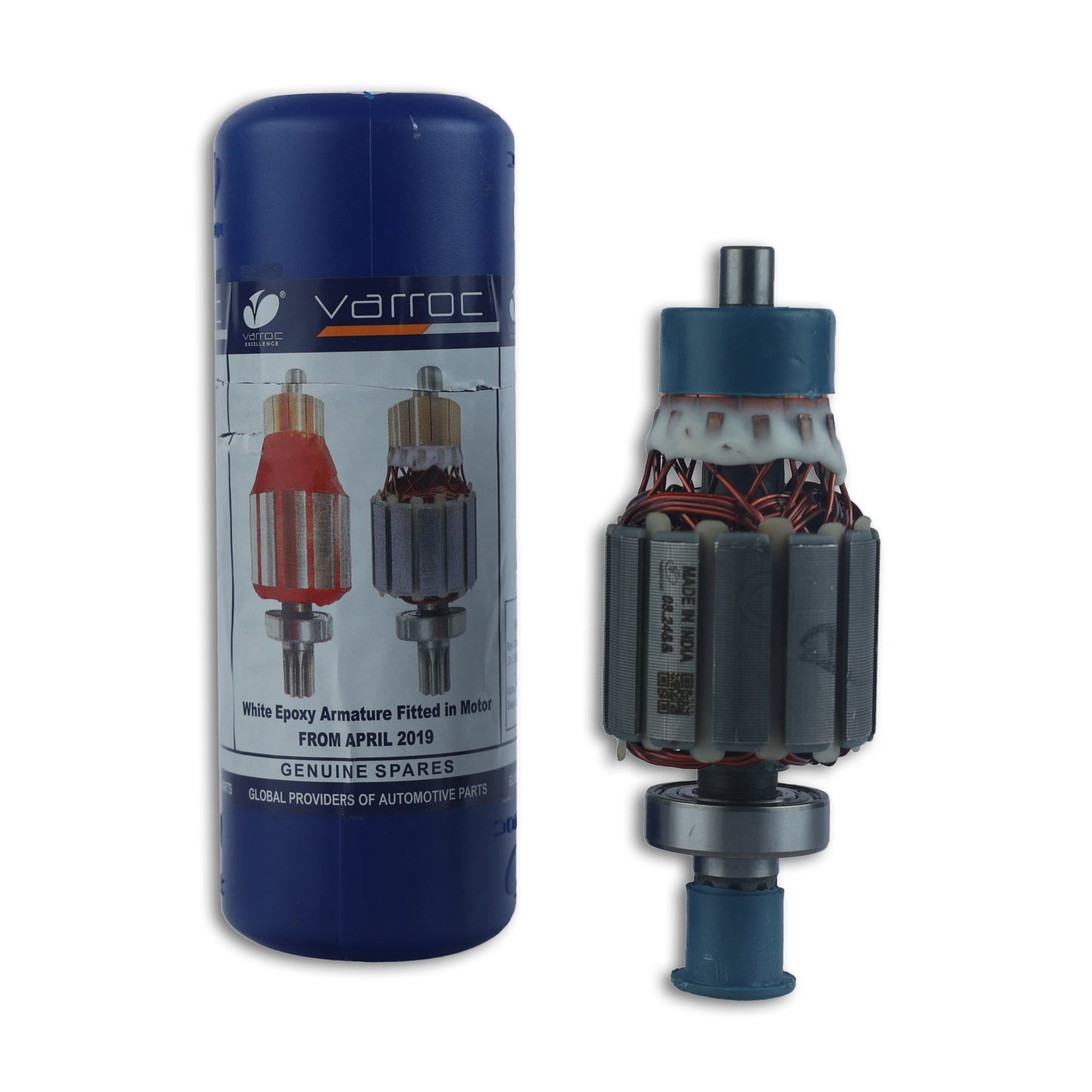 Armature ASY White Auto4 With Carbon Kit -STMS-AUTO4-8202W