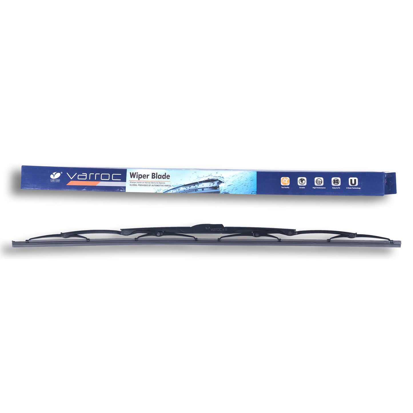 Wiper Blade, 9 mm U Hook, 660 mm/26 inches, Passenger & Driver Side -WIPB-UNIV-UH26