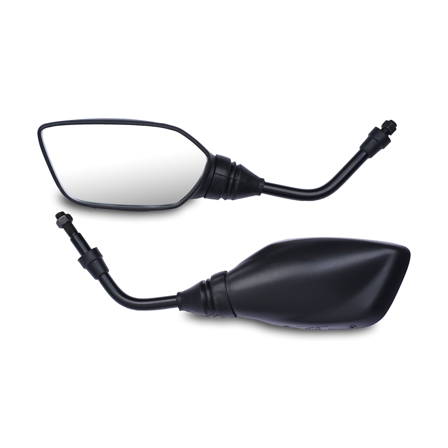 Varroc Shatter Proof Rear View Mirror For TVX Left Hand APACHI RT R 160 CC (Pack of 1) - REVM-APCH-LH180