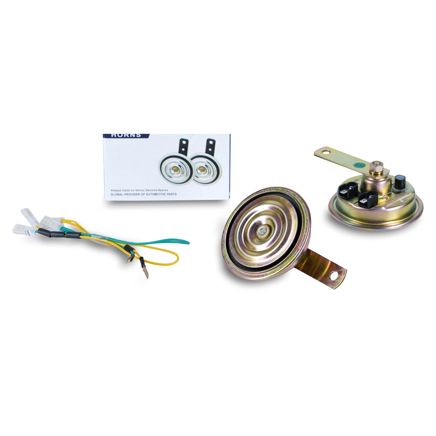 Horn 95MM 12V Dual tone Yellow K95 -HORN-BULT-133D