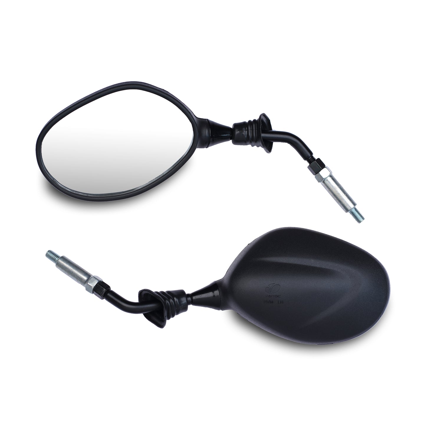 Varroc Shatter Proof Rear View Mirror Left Hand For Hoonda ACTVA /DEO/AVIATER NEW MODEL WITH ADAPTOR (Pack of 1) - REVM-ACTV-HM43