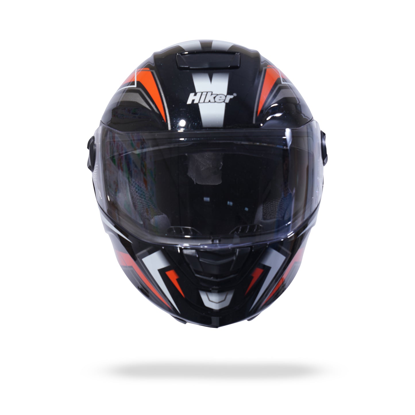COMET PRO MAX Full Face Helmet-Gloss Black Orange -HLMT-BORG-COMET3G