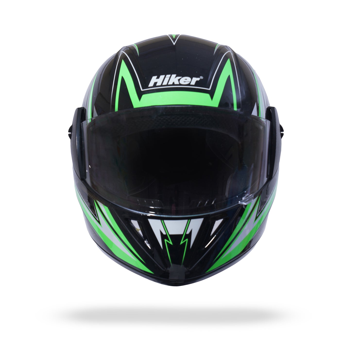 WAVE PRO MAX Full Face Helmet -Gloss Black Green -HLMT-BGRN-WPMX3G