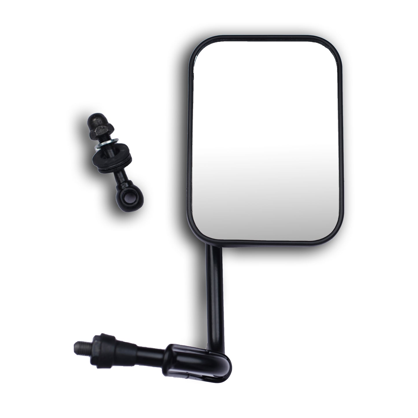 Varroc Shatter Proof REAR VIEW MIRROR For BAJJ AUTO MAXIMA/Cargo Left Hand (Pack of 1) - REVM-MAZI-BB17
