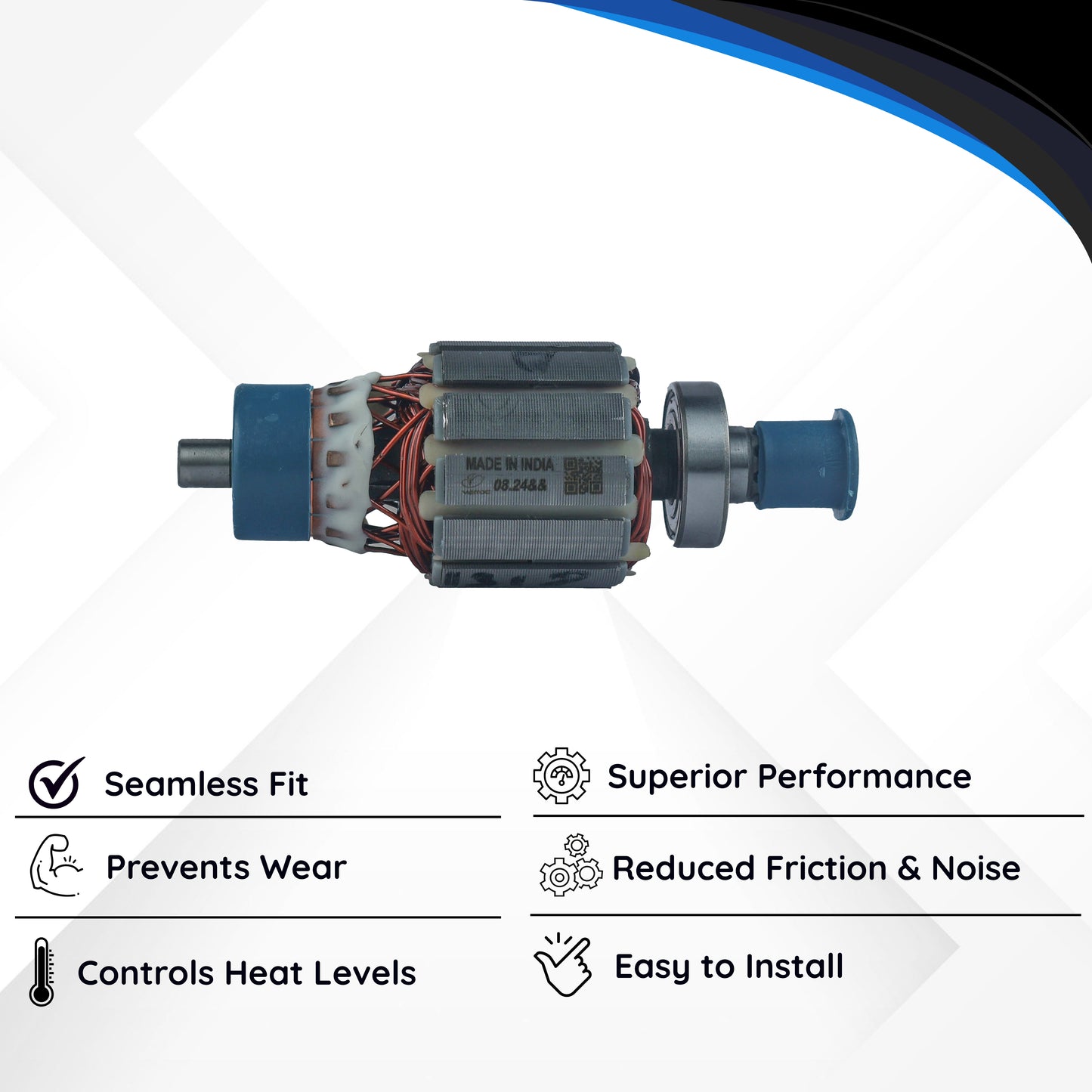 Armature ASY White Auto4 With Carbon Kit