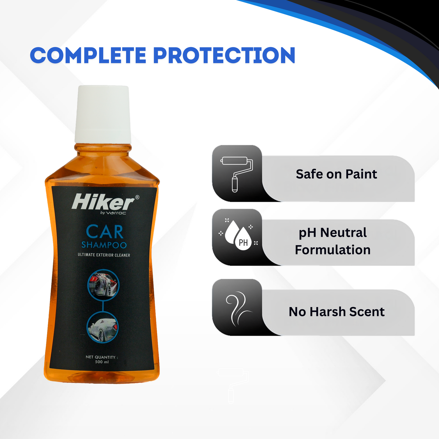 Hiker by Varroc Car Shampoo ( 250ml)