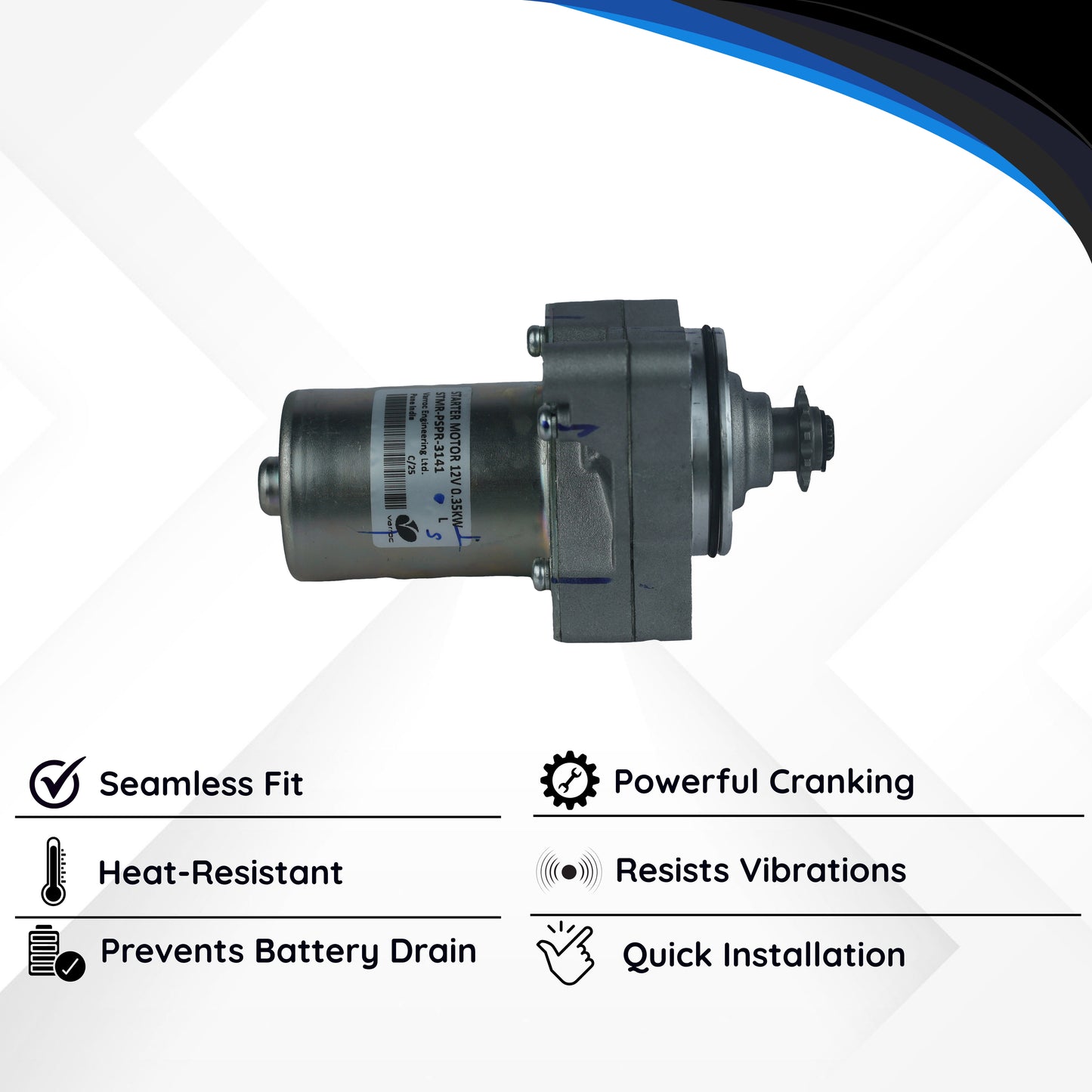 Starter Motor for Pasion Pro I Smart HF DLX -STMR-PSPR-3141