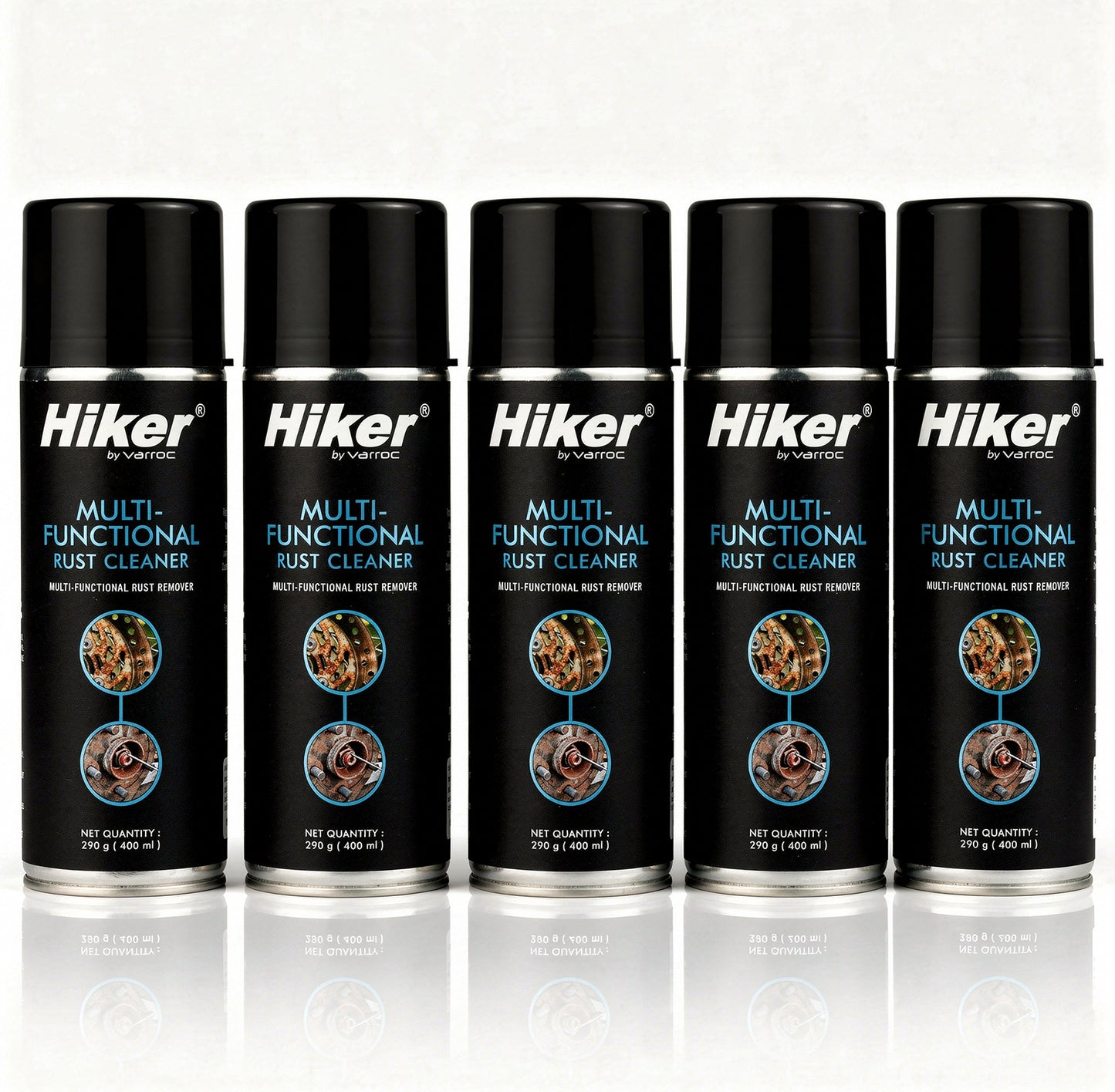 Hiker by Varroc Car Multi-Functional Rust Cleaner - Pack of 5 -CARC-UNIV-RSTKB