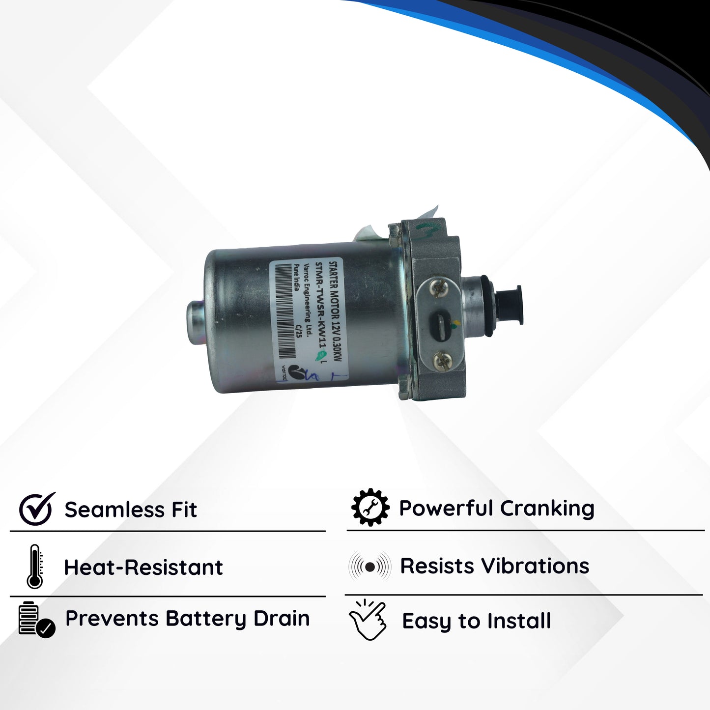 Starter Motor for Twster D Yuga Nio CD 110 -STMR-TWSR-KW11