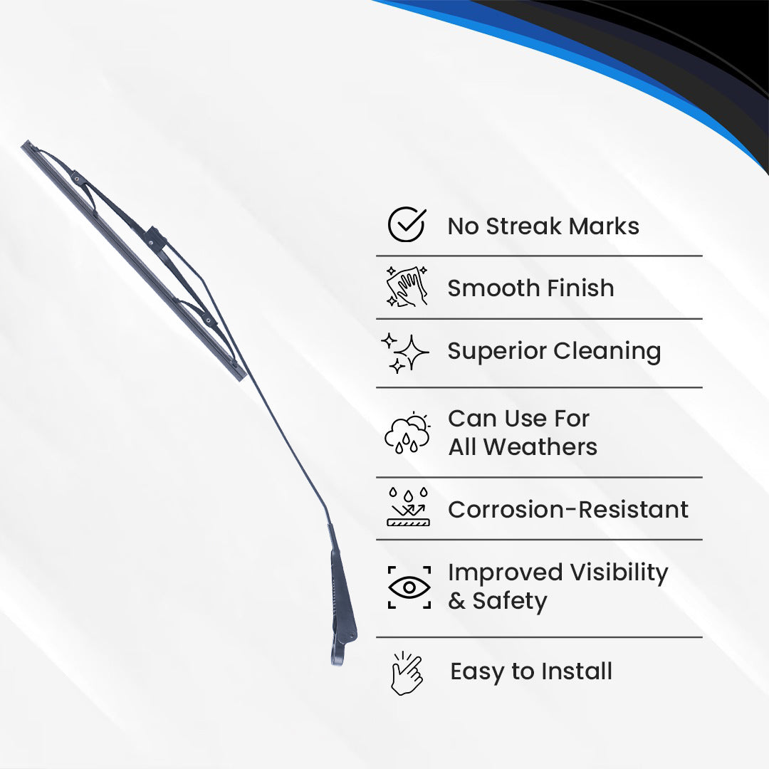 Wiper Blade With Arm for TVX King (12 Inch)