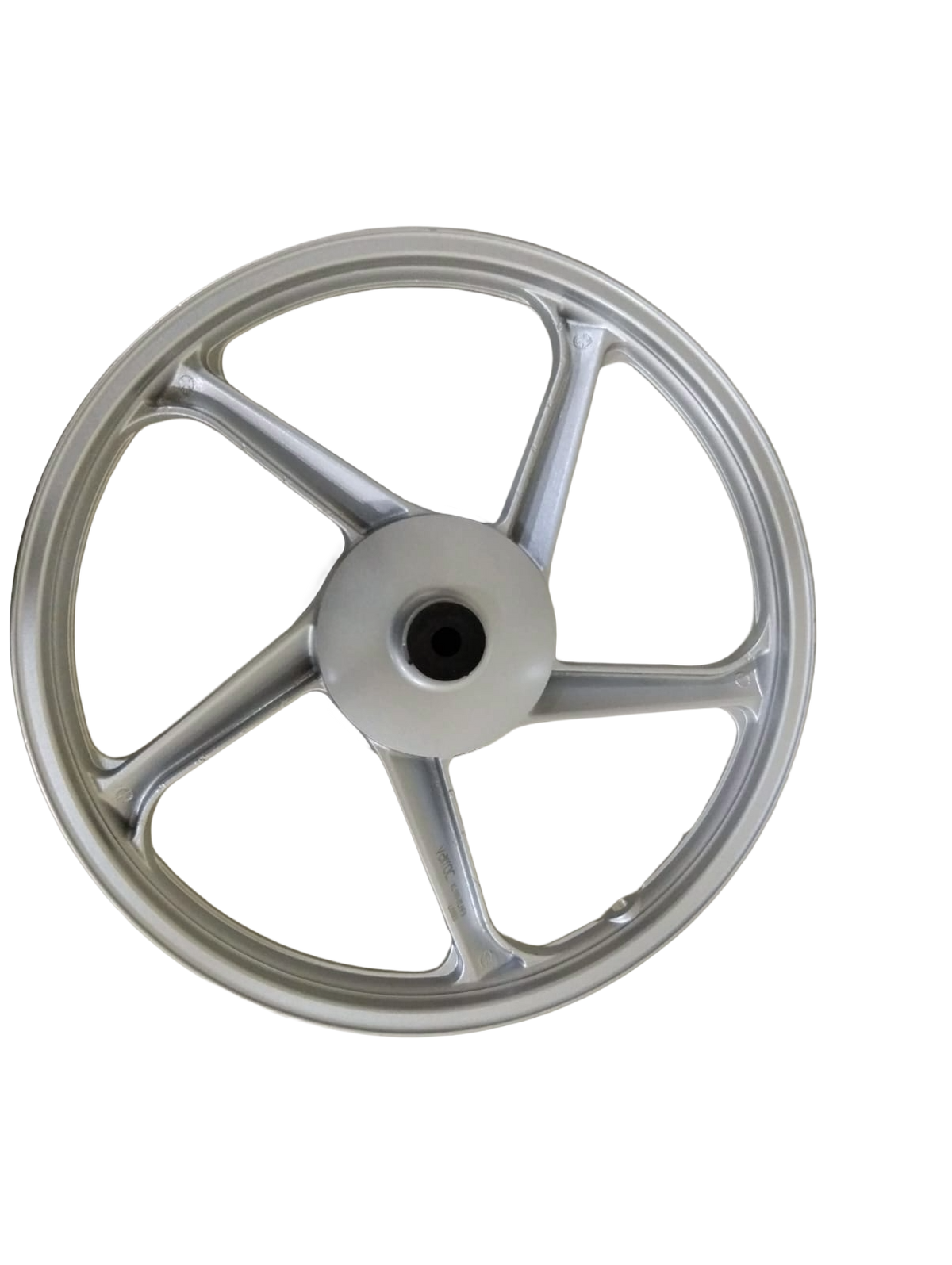 Varroc Alloy Wheel Fr 110Mm 1.5X16 X L100 Slvr TVS- ALOY-XL100-XLHFS
