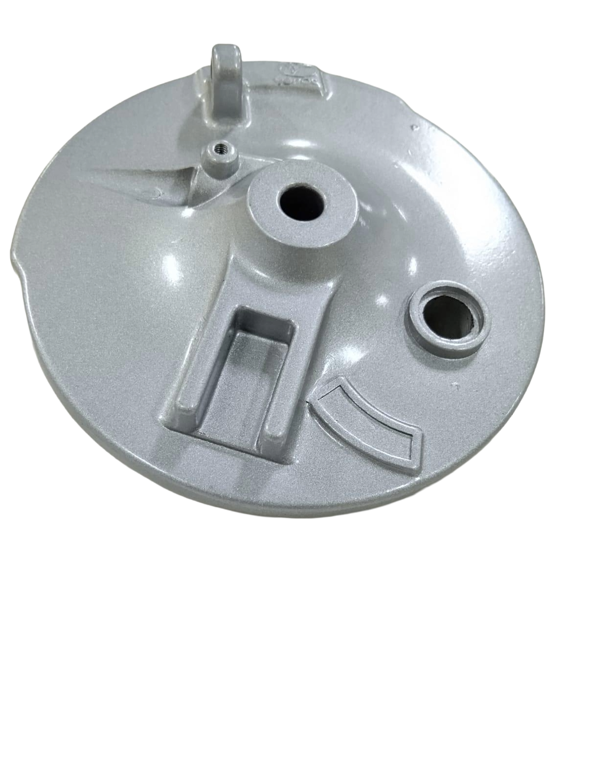Varroc Drum Plate Fr Slvr K 4S C T100 Pltn Df03 Bajaj- DRUM-KB4S-PL13S