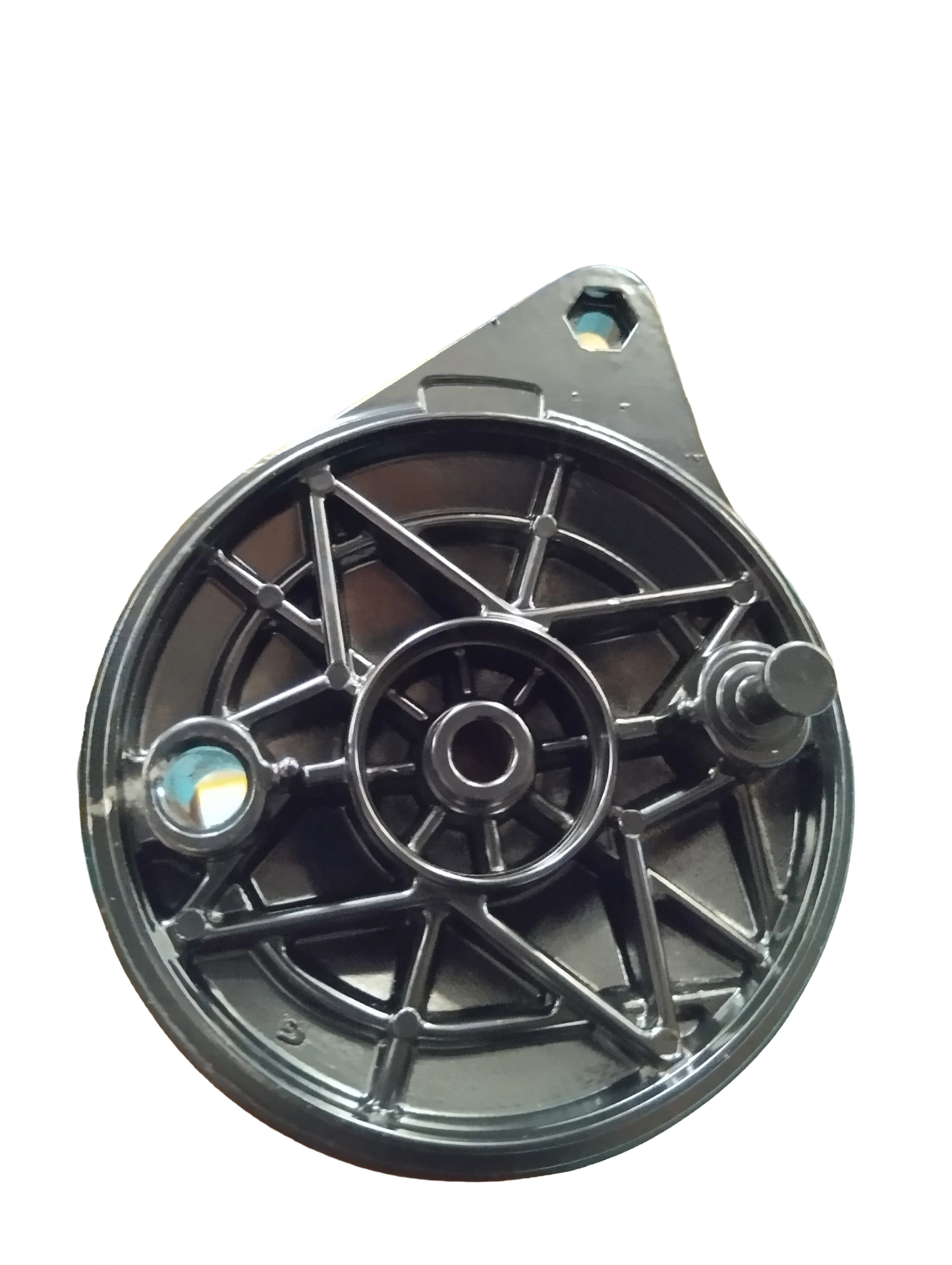 Varroc Drum Plate Rr Black Spld Plus Bs6 Hero- DRUM-SPLP6-31ACKB