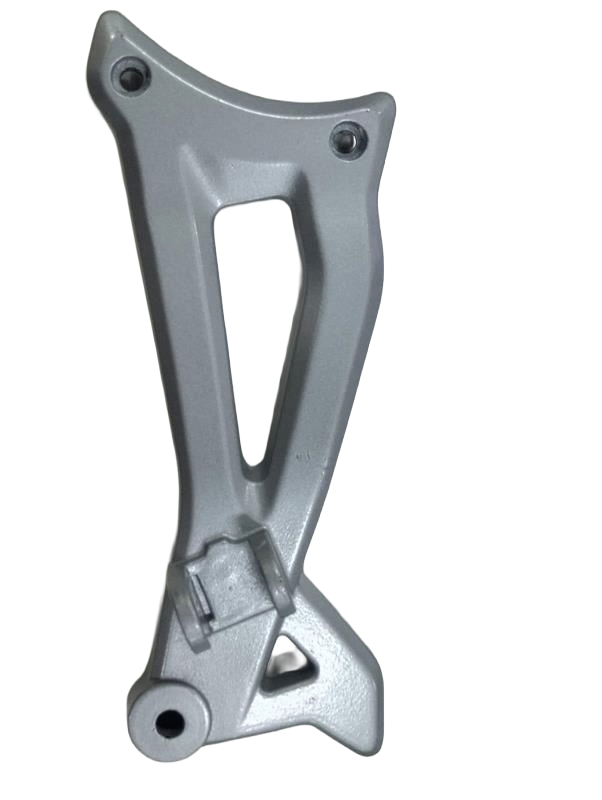 Varroc Footrest Bracket Lh Slvr Dsvr 125St 100T -FBKT-DSVR-JZ23S