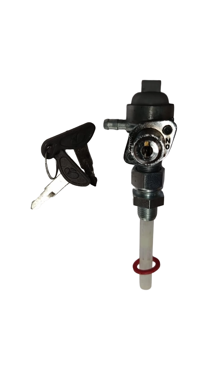 Varroc Fuel Cock Assy Lockable Elctra With Nut Royal Enfield- FLCK-BULT-2034