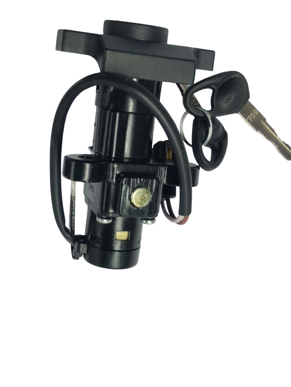 Varroc Ignition Switch Pltn Ug 125Cc 2Pin Cplr Bajaj- IGSW-PLTN-16AZ