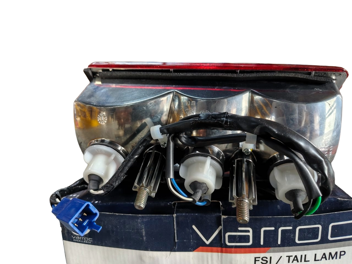 Varroc Tail Lamp Assy With Bulb Compaq Plus Rh Bajaj- TLMP-AUTO4-AZ02