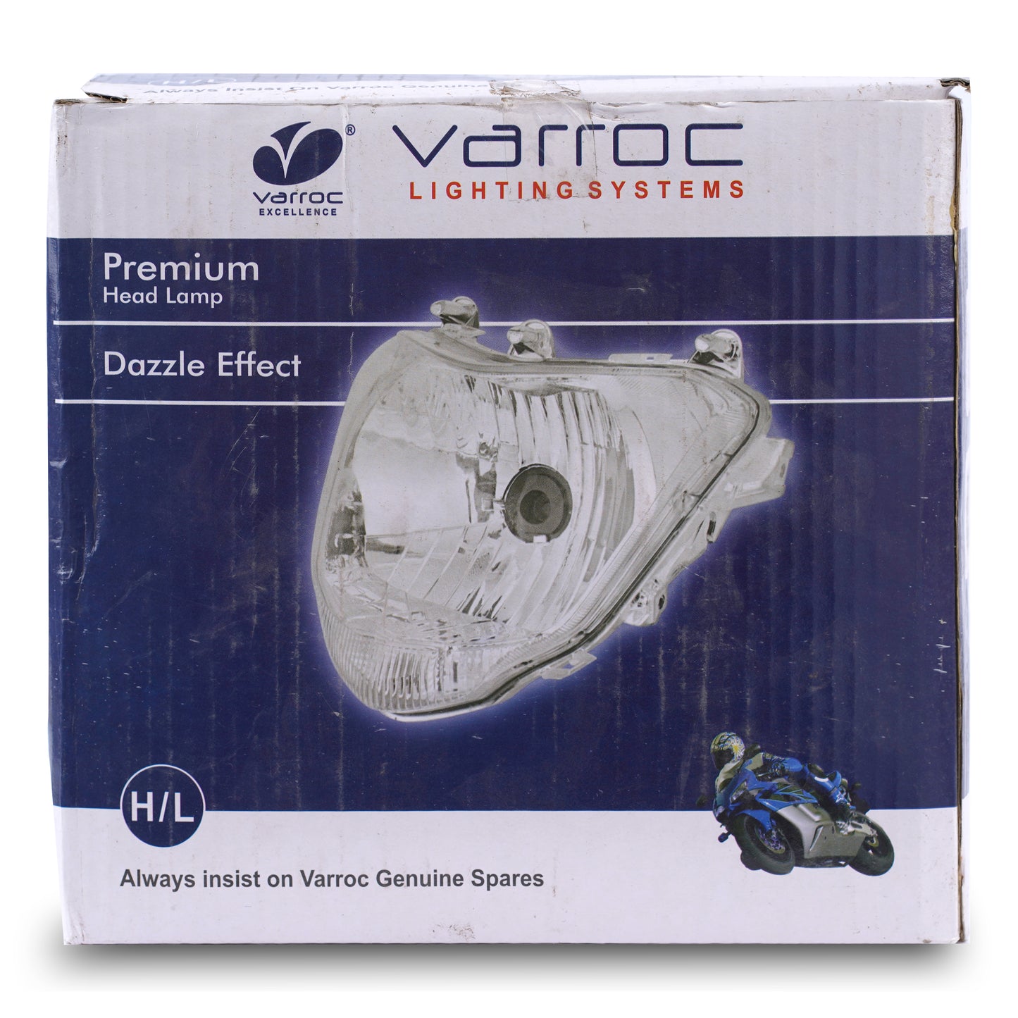 Varroc Head Lamp Unit Wo Parking Str Sprts - HLAM-SPRT-HU270