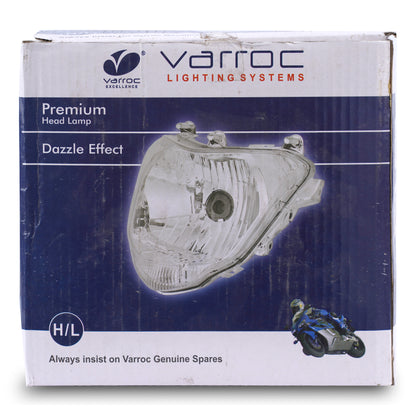 Varroc Head Lamp Unit Wo Parking Str Sprts - HLAM-SPRT-HU270