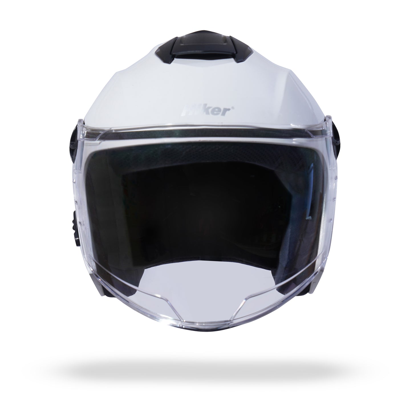 FLASH PRO Half Face Helmet -Gloss White