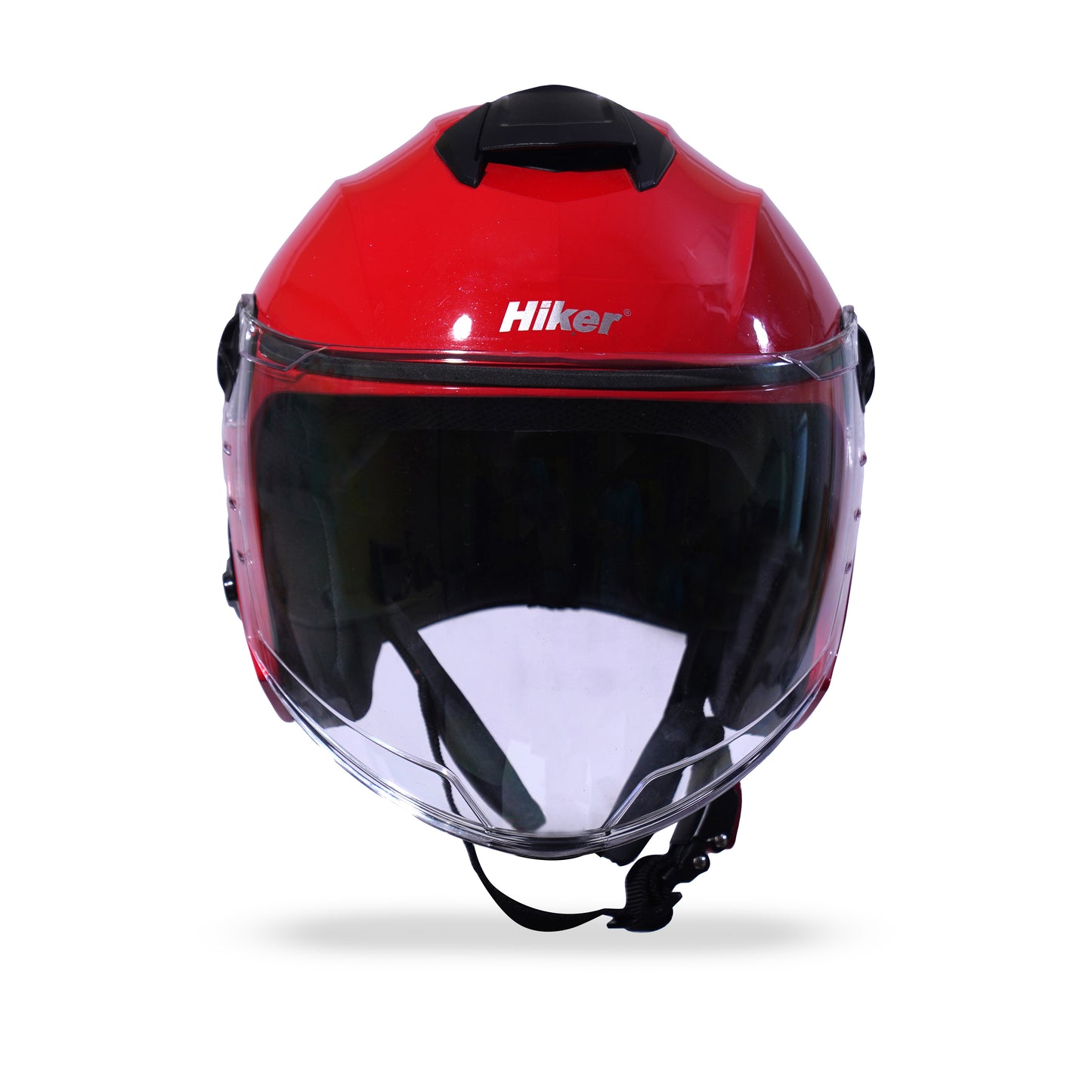 FLASH PRO Half Face Helmet -Gloss Red