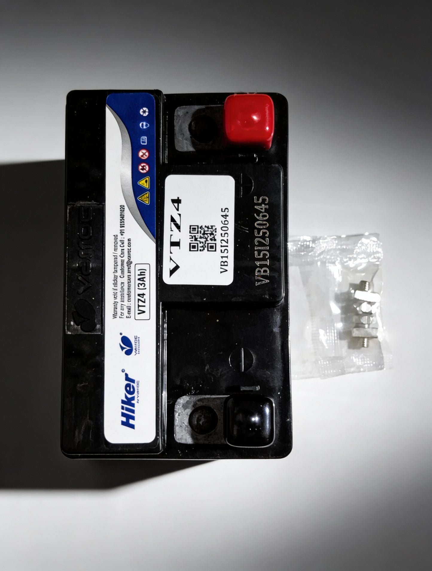 Hiker by Varroc VTZ4, 3Ah and 12 V Battery for Bike