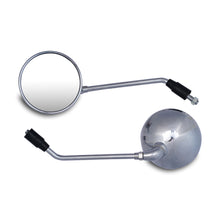 Varroc Shatter Proof Rear View Mirror For Royal Enfeld CHROM Left Hand BULLET CLASSIC NM  (Pack of 1) - REVM-BULT-342AL