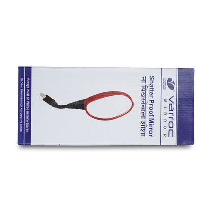 Varroc Shatter Proof Rear View Mirror For TVX Left Hand Star SPORT W O ADAPTOR  (Pack of 1) - REVM-SPRT-LH20