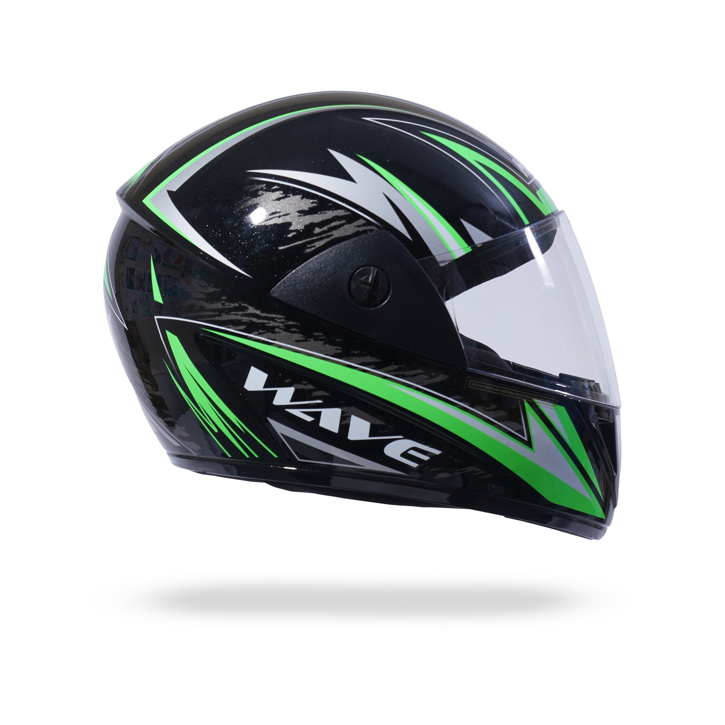 WAVE PRO MAX Full Face Helmet -Gloss Black Green
