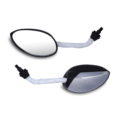 Varroc Shatter Proof Rear View Mirror For YAMHA FASINO Right Hand  (Pack of 1) - REVM-FSCN-RH310