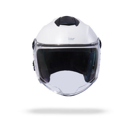 FLASH NATURAL Half Face Helmet