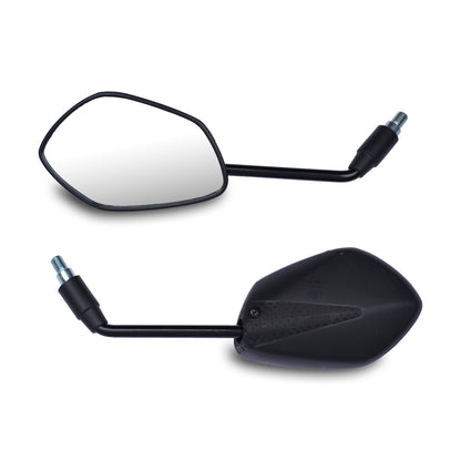 Varroc Shatter Proof Rear View Mirror For  SUZKI GIXXER BARTAMAN WITH ADAPTOR Right Hand  (Pack of 1) - REVM-GXER-RH370