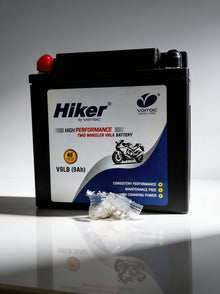 Hiker by Varroc V9LB, 9Ah and 12 V Battery for Bike