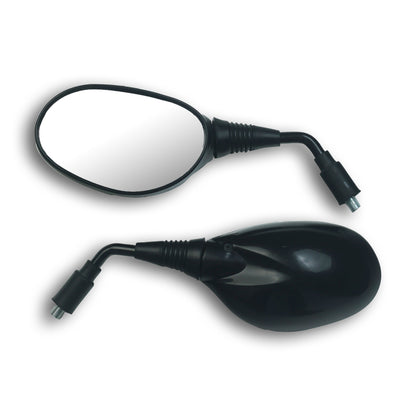 Varroc Shatter Proof Rear View Mirror For Hiro Passion Splendor PRO WOBLACK PAINT Right Hand  (Pack of 1) - REVM-PPRO-RH450