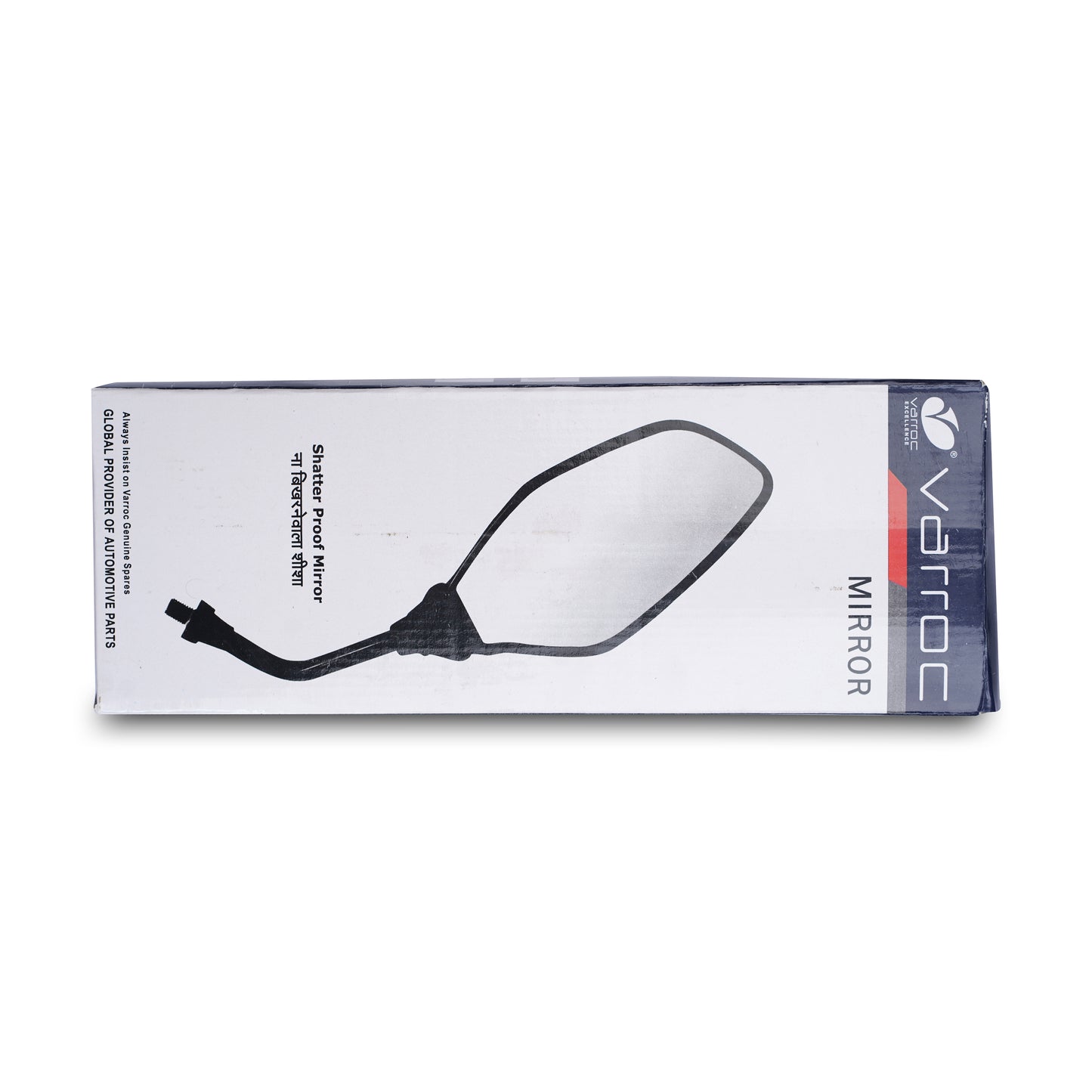 Varroc Shatter Proof Rear View Mirror For BAJJ Discover 125 ST 100 Left Hand  (Pack of 1) - REVM-DSVR-JZ00