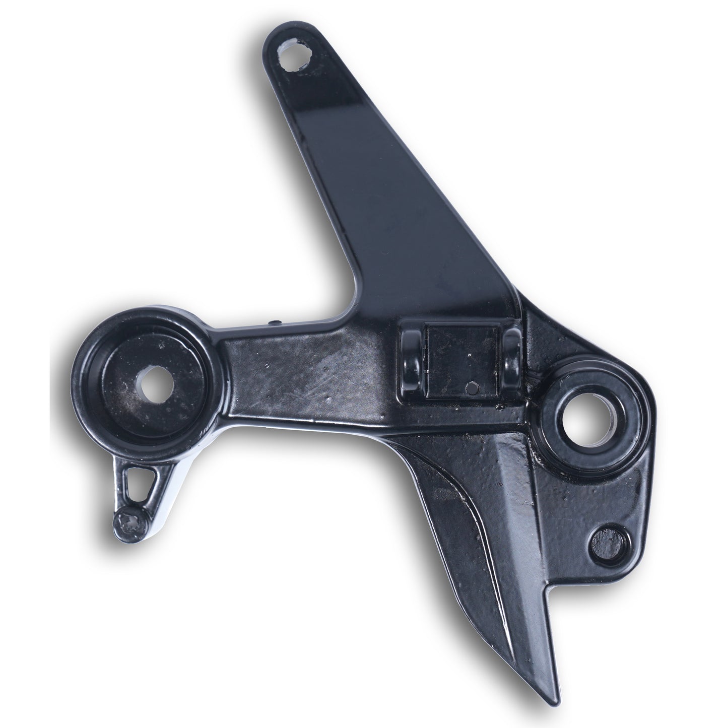Varroc Foot Rest Bracket Right Hand for RTR 160 S Disc – Black | Heavy-Duty Aluminium Casting | Rust-Free, Shock-Resistant, Easy to Install & Durable | OEM Quality Motorcycle Spare Part FBKT-RTRN-N960B