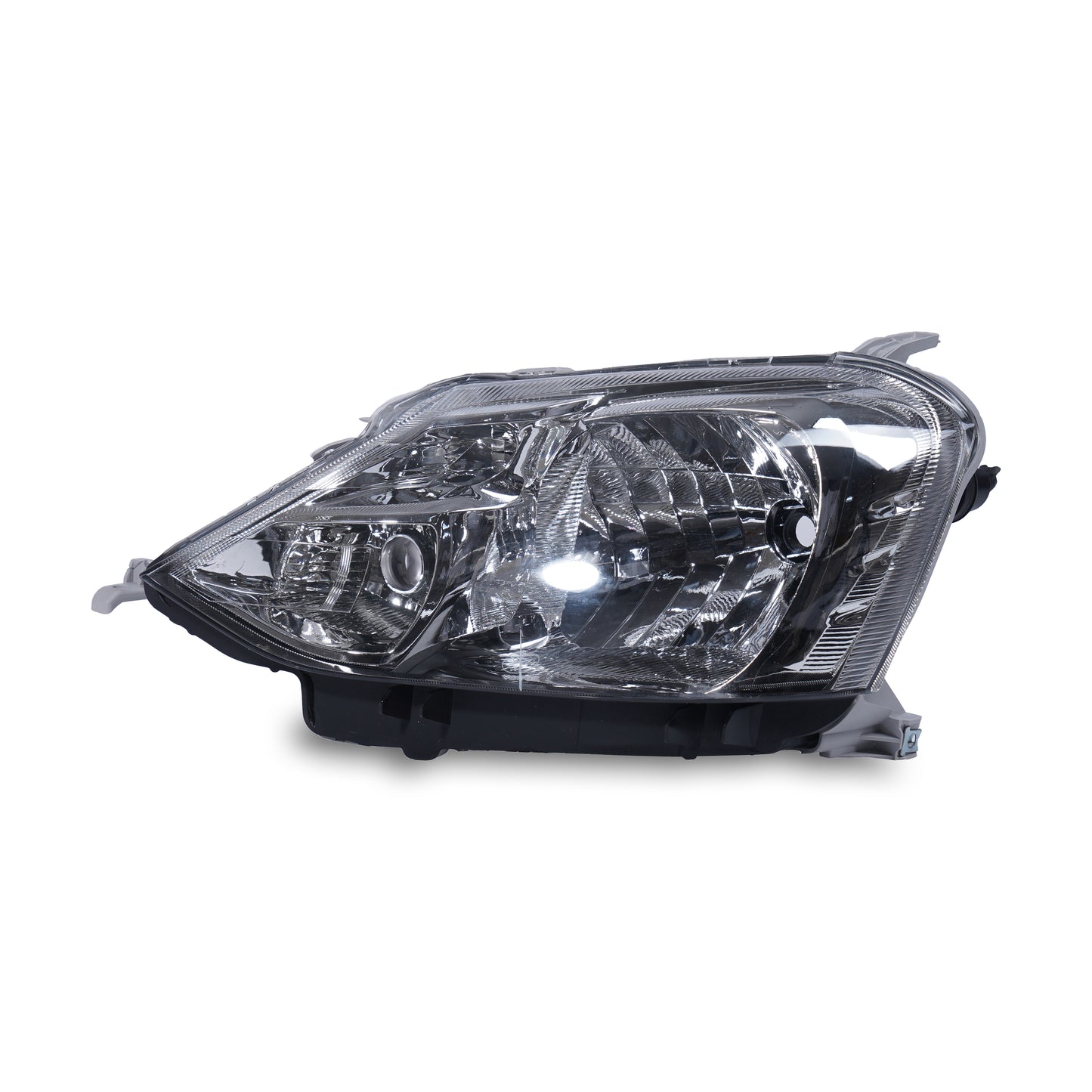 Varroc Head Light Assy Eteos Leva Wt Motor Lh - HLA-LEVA-72BLML