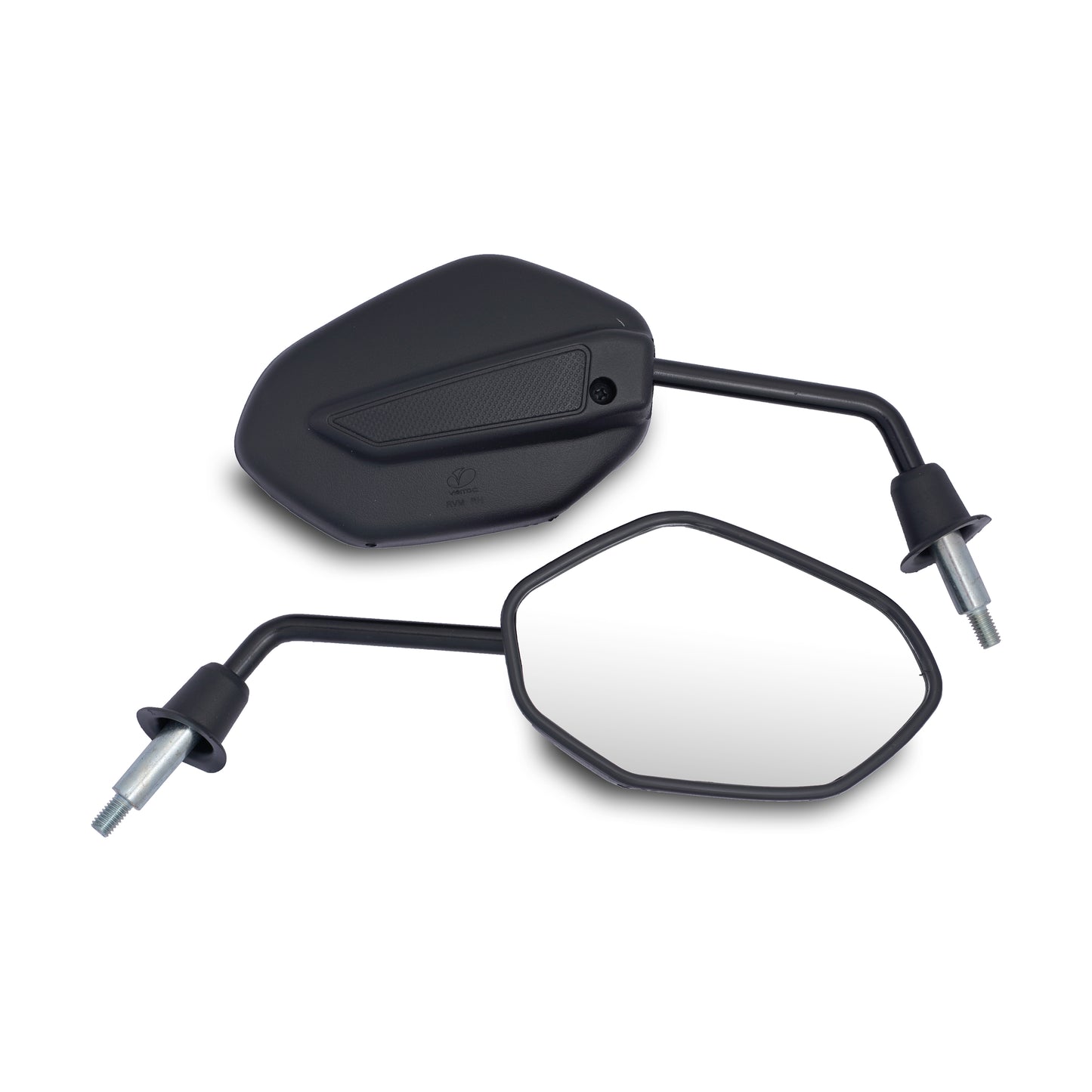 Varroc Shatter Proof Rear View Mirror For Hoonda ACTVA 6G WITH ADAPTOR BS6 Right Hand (Pack of 1) - REVM-ACTV-K0P10