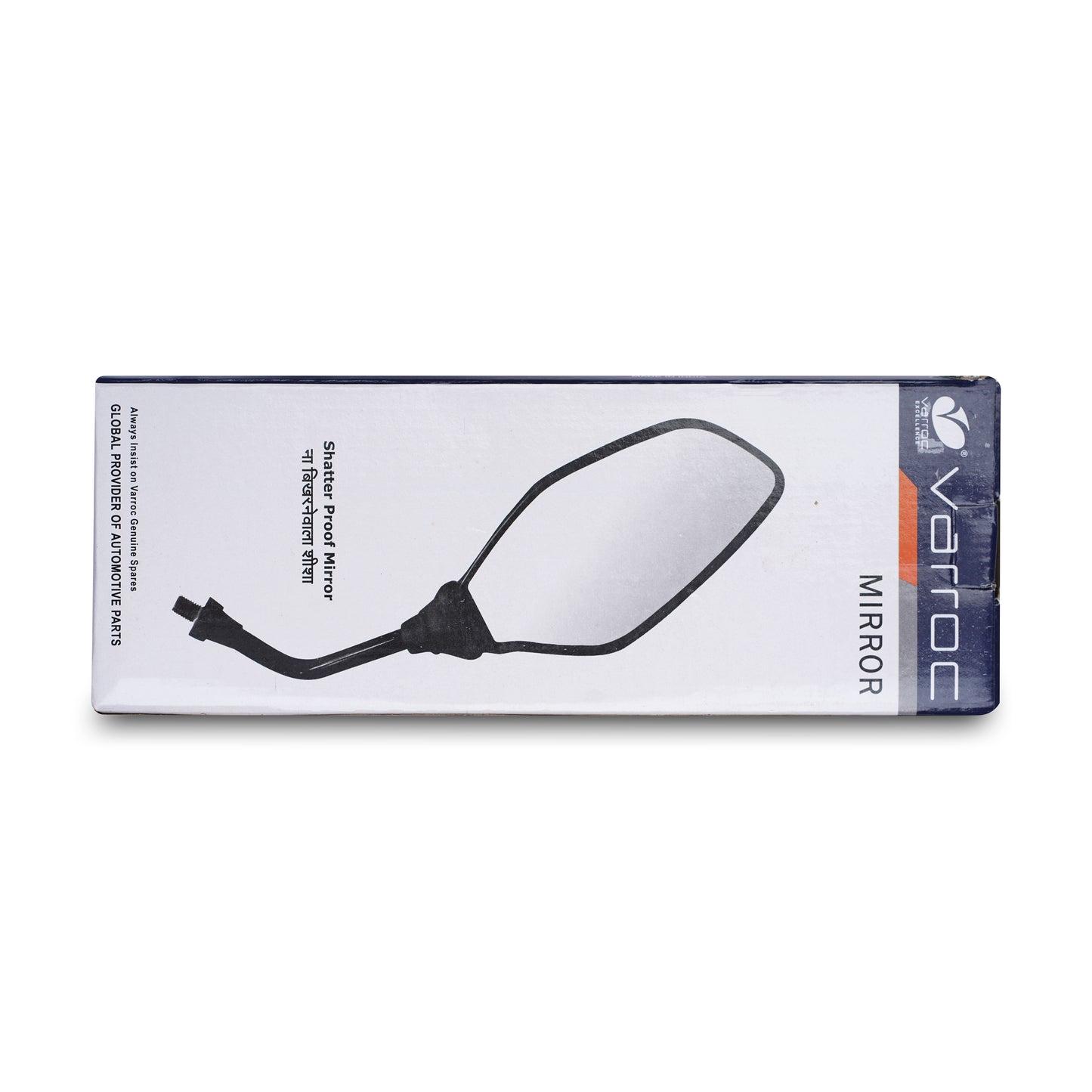 Varroc Shatter Proof Rear View Mirror For BAJJ Pulsar 135 XCED 135 Left Hand  (Pack of 1) - REVM-SPNT-JD00