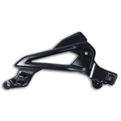 Varroc Foot Rest Bracket Right Hand for Pulsur 135 LS – Black | Heavy-Duty Aluminium Casting | Rust-Free, Corrosion Resistant, Easy to Install, Durable & Lightweight | OEM Quality Motorcycle Spare Part FBKT-P135-JD03B