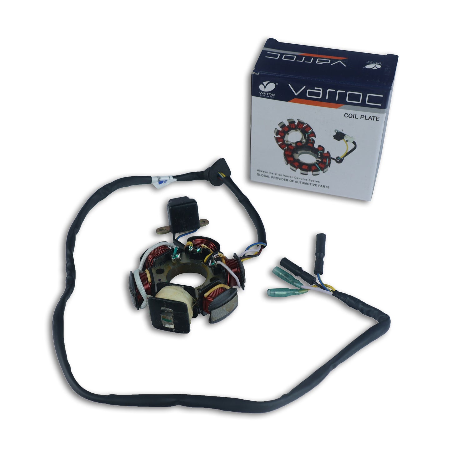 Varroc Hoonda Coil Plate Assembly Actva O M 100Cc MGCP-ATVA-3101 | High-Performance Copper Winding