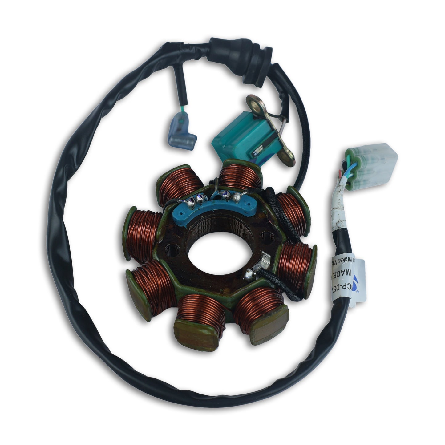 Varroc BAJJ Coil Plate Assembly Dsvr 100 MGCP-DSVR-JB22 | High-Performance Copper Winding