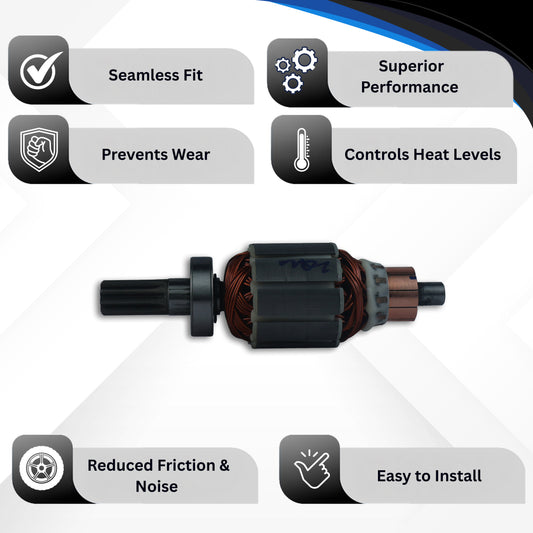 Armature ASY With Carbon Kit Compaq2