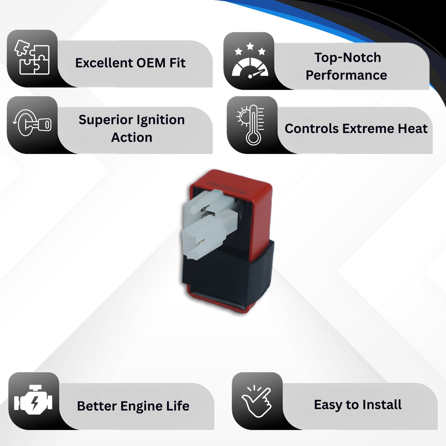 CDI (Capacitor Discharge Ignition) for C100 DSVR 110CC Pltn 100 Analog