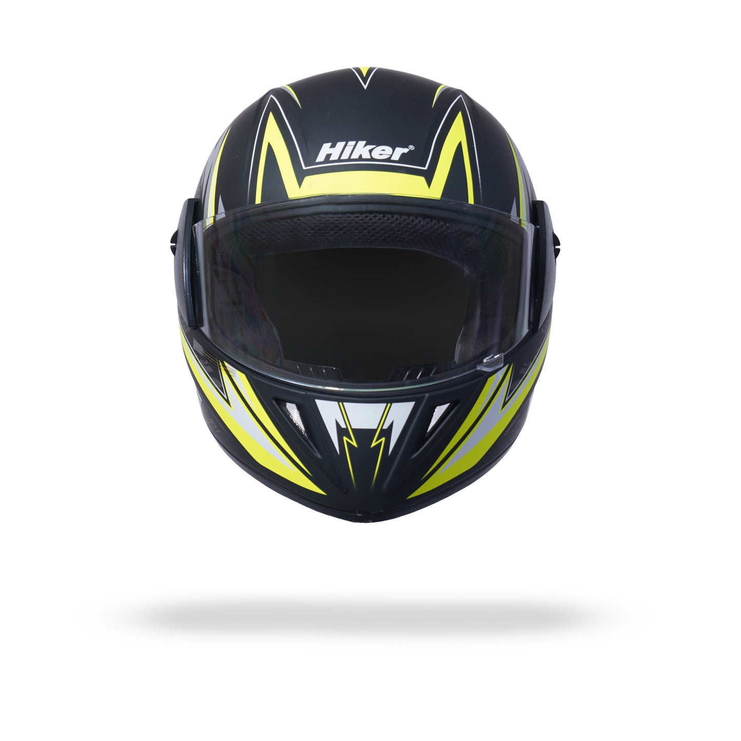 WAVE PRO MAX Full Face Helmet -Matt Black Yellow -HLMT-BYLW-WPMX2