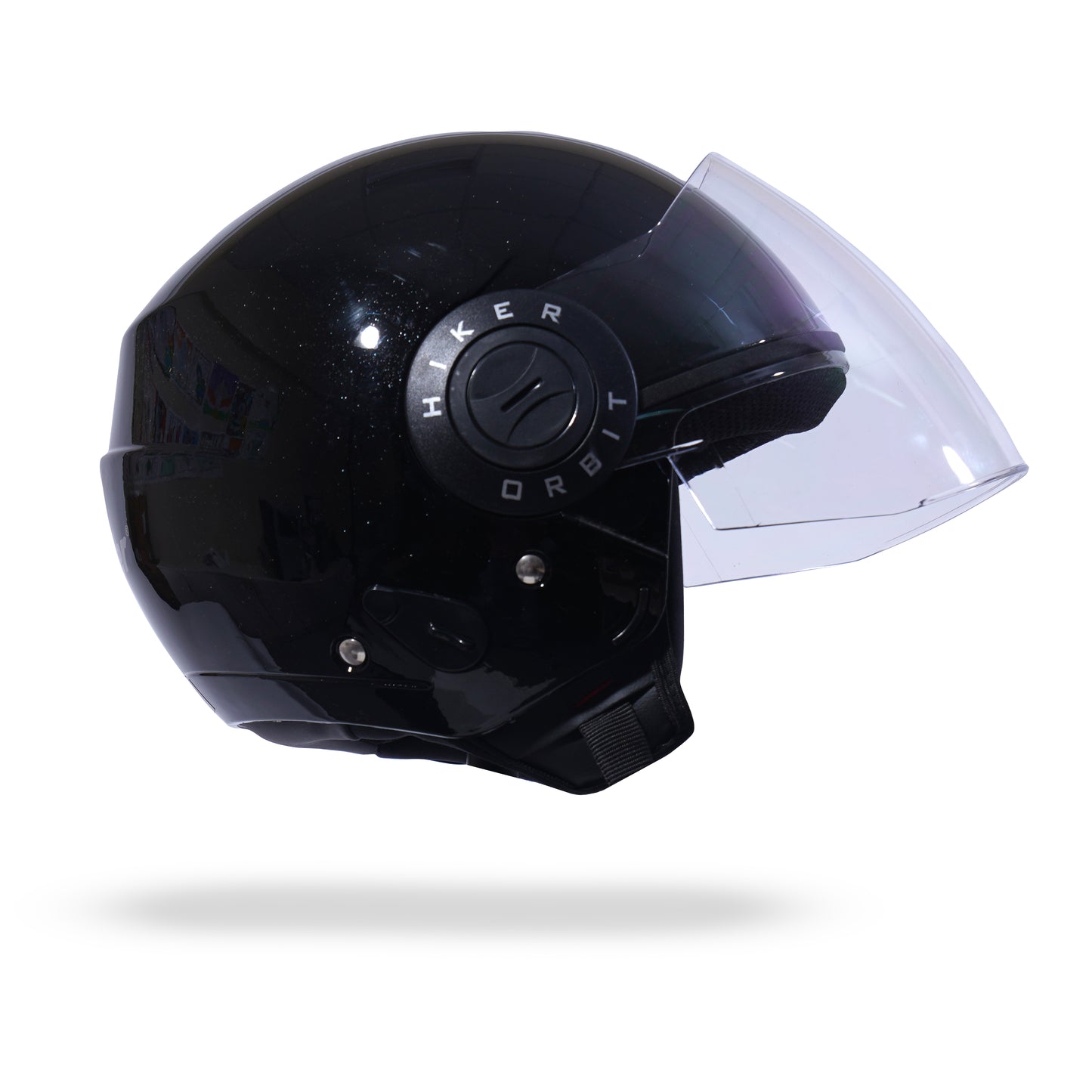ORBIT PRO Half Face Helmet -Gloss Black